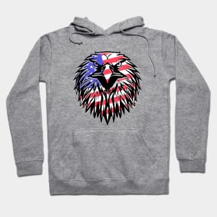 USA flag eagle Hoodie